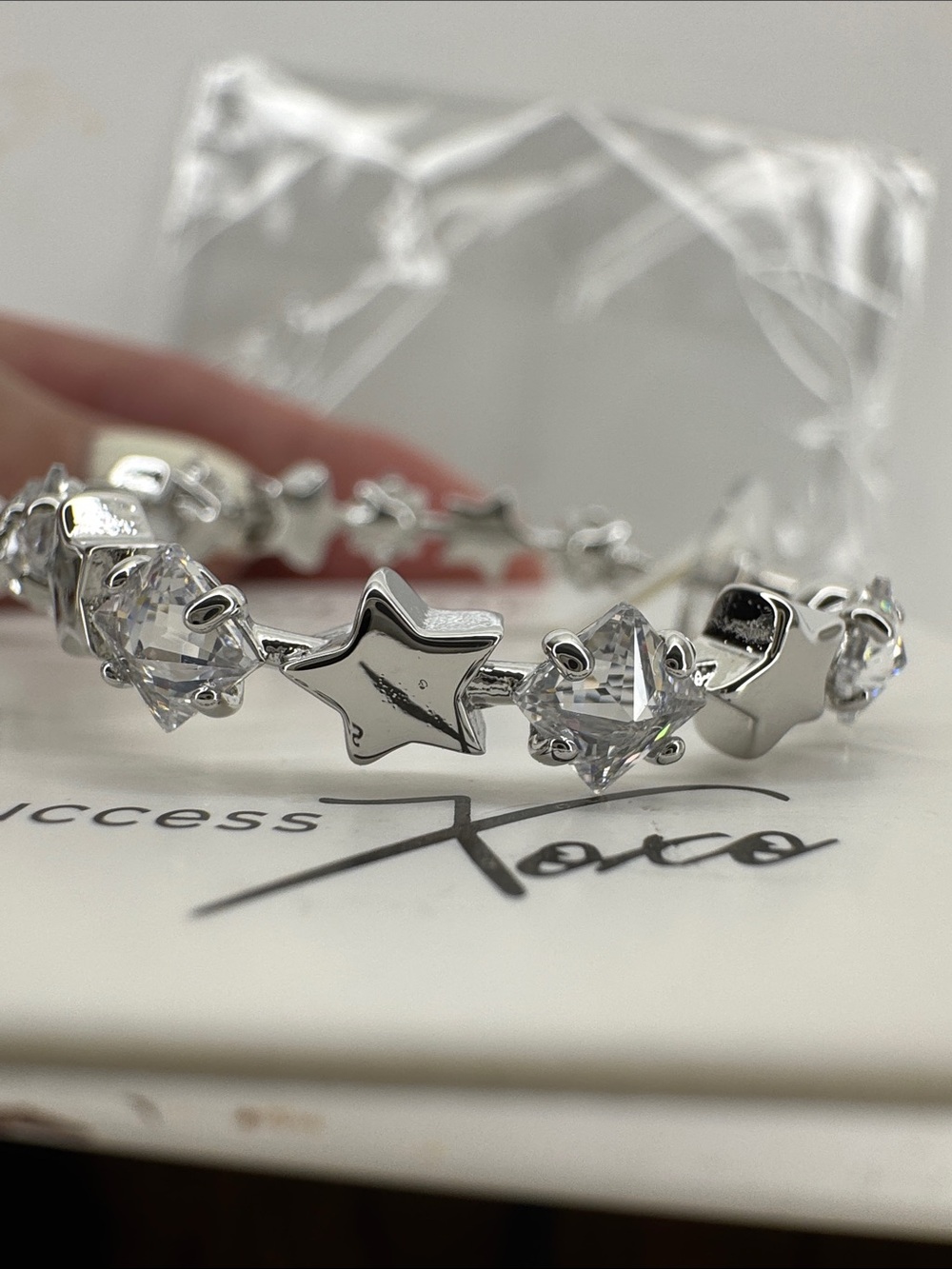 Park Lane Silver Textured Hoop Earrings - Picture 4 of 5